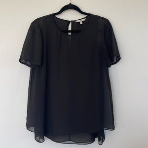 Calvin Klein Black Blouse Size M